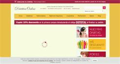 Desktop Screenshot of dieteticaonline.es